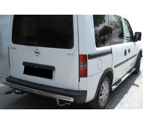 Задня дуга AK002 (нерж.) для Opel Combo 2002-2012 рр