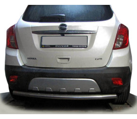 Задній захист AK002 (нерж) для Opel Mokka 2012-2021 рр