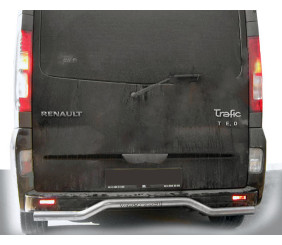 Задній захист AK006 (нерж) для Nissan Primastar 2002-2014 рр