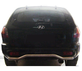 Задня дуга AK004 (нерж.) для Hyundai Santa Fe 1 2000-2006 рр