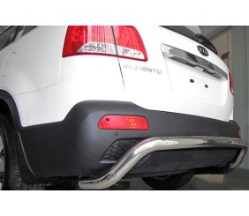 Задня дуга AK007 (нерж.) для Kia Sorento II XM 2009-2014 рр