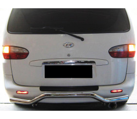 Задня дуга AK-005 (нерж.) для Hyundai H200, H1, Starex 1998-2007 рр