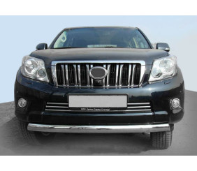 Передня дуга ST008 (нерж.) для Toyota Land Cruiser Prado 120 2002-2009 рр