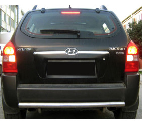 Задня дуга AK002 (нерж.) для Hyundai Tucson JM 2004- рр