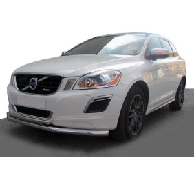 Передній захист ST014 (нерж) для Volvo XC60 2009-2017 рр