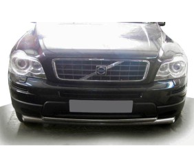 Передній захист ST014 (нерж) для Volvo XC90 2002-2014 рр