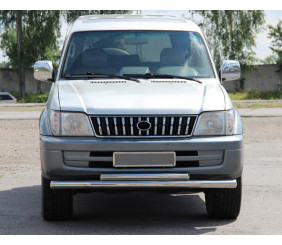 Передня дуга ST014 (нерж.) для Toyota Land Cruiser 90 Prado 1996-2002 рр