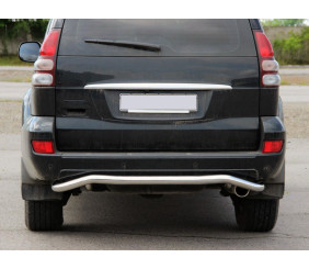 Задній захист AK008 для Toyota Land Cruiser Prado 120 2002-2009 рр