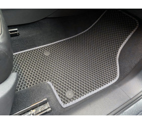 Поліуретанові килимки (3 ряди, EVA, чорні) для Volkswagen Sharan 2010-2023 рр