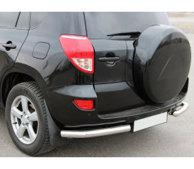 Задні куточки AK003 (2 шт., нерж) для Toyota Rav 4 2006-2013 рр