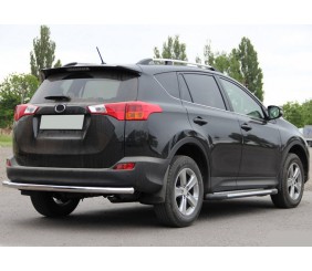 Задня дуга AK002 (нерж) для Toyota Rav 4 2013-2018 рр
