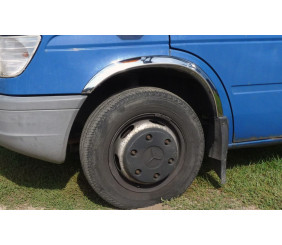 Накладки на арки (4 шт, нерж) для Mercedes Sprinter W901/902/903/904/905 1995-2006 рр