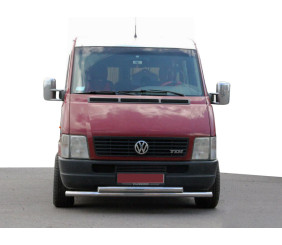 Передній захист ST014 (нерж) для Volkswagen LT 1995-2006 рр