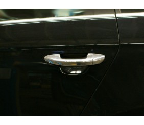 Накладки на ручки (4 шт, нерж) OmsaLine - Італійська нержавійка для Volkswagen Tiguan 2016-2023 рр