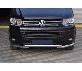 Передній захист ST009 Greyder (нерж) для Volkswagen T5 2010-2015 рр