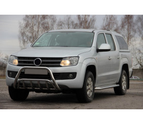 Кенгурятник WT002 (нерж) для Volkswagen Amarok 2010-2022 рр