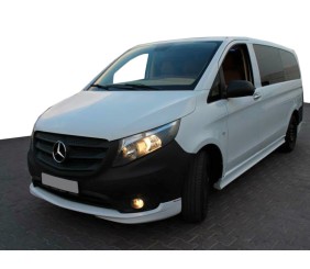 Тюнінг обвіс на передній бампер (під фарбування) для Mercedes Vito/V-class W447 2014- рр