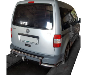 Задня дуга AK003-3 (2 шт., нерж) для Volkswagen Caddy 2004-2010 рр