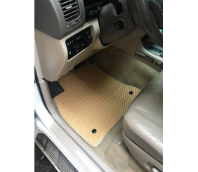 Килимки EVA (бежеві) для Toyota Land Cruiser 100 1998-2007 рр