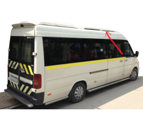 Рейлінги (під фарбування, 2 шт) для Mercedes Sprinter W901/902/903/904/905 1995-2006 рр