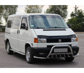 Кенгурятник WT003 Plus-1 (нерж) для Volkswagen T4 Caravelle/Multivan 1990-2003 рр
