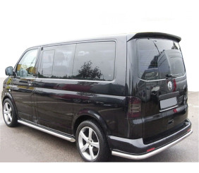 Задня дуга кутова AK005 (нерж) для Volkswagen T5 Caravelle 2004-2010 рр