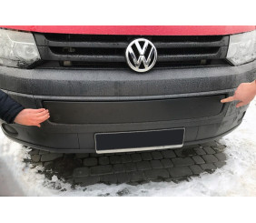 Зимова накладка на нижню решітку Матова для Volkswagen T5 2010-2015 рр