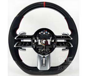 Кермо AMG 2021-Style (Карбон, 3pin) для Mercedes AMG GT C190/R190 2014-2022 рр