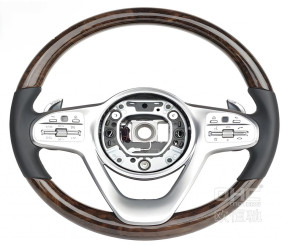 Кермо Maybach-Style (дерево -2026 чорний, 3pin) для Mercedes AMG GT C190/R190 2014-2022 рр