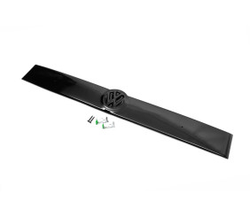 Зимова верхня накладка на решітку Глянсова на косу морду для Volkswagen T4 Transporter 1990-2003 рр