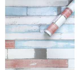 Самоклеюча плівка 0,45х10м х 0,07мм Блакитне дерево SW-00001264