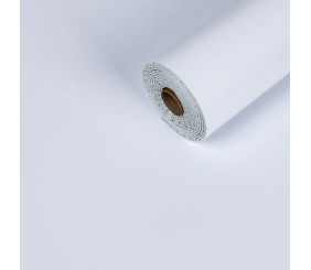 Самоклеюча вінілова плитка в рулоні 600х3000х2мм Біла Глянсова SW-00001284