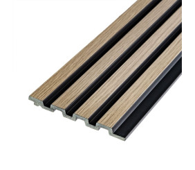 Рейка декоративна PS 2900х120х11мм Дуб з графітом SW-00001738