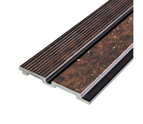 Рейка декоративна PS 2900х120х12мм Мідний із золотими вкрапленнями SW-00001747