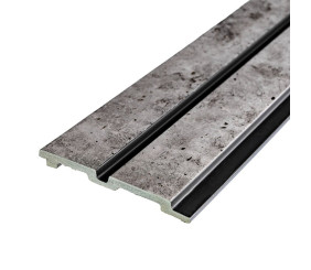 Рейка декоративна PS 2900х120х12мм Бетон із золотими вкрапленнями SW-00001752
