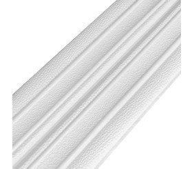 Плінтус РР самоклеючий 2300х140х4мм Білий (D) SW-00001808