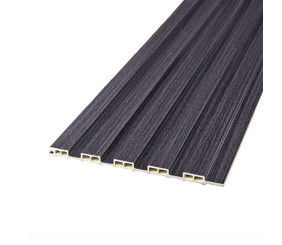 Рейка декоративна WPC стінова 3000х150х9мм Графіт SW-00001871