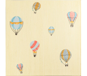 Панель стінова 3D 700х700х4мм Повітряні кулі фактурна текстура SW-00001972