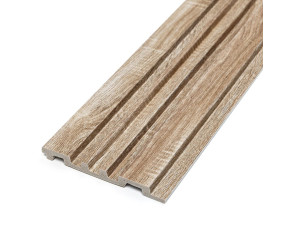 Рейка декоративна PS 2900х120х12мм Дуб SW-00002136