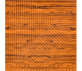 Самоклеюча декоративна 3D панель Бамбук Дерево 500х500х5мм SW-00002882