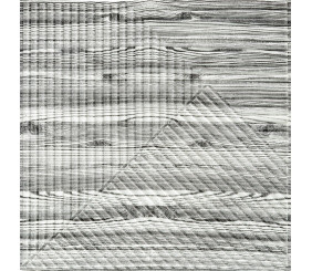 Самоклеюча декоративна 3D панель 500х500х5мм Бамбук Дерево Зебра SW-00002884