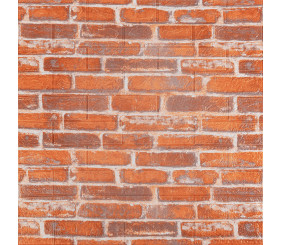 Декоративна 3D панель самоклейка 700х770х3мм Руда Катеринославська цегла (044-3) SW-00000696