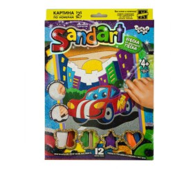 Набір для творчості "Sandart" Машина SA-01-01