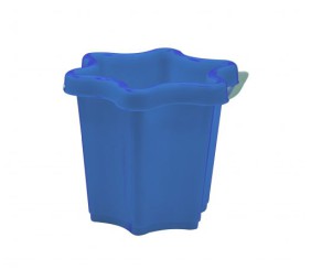 Відро велике "Квіточка" (синє)