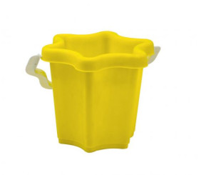 Відро велике "Квіточка" (жовте)