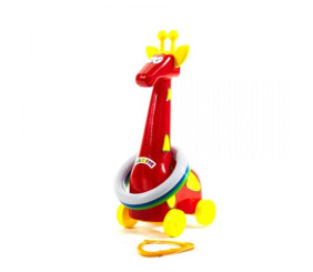 Кільцекид на колесах "Жираф" (червона)