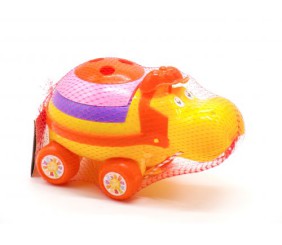 Каталка-машинка "Бегемот" (жовтий)