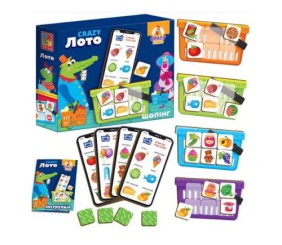 Настільна гра "Crazy KoKo: Лото Шопінг" (укр)