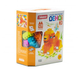 Іграшка конструктор "Денді 3", 126 дет