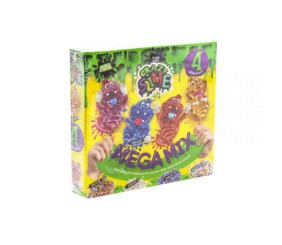 Набір для дослідів "Crazy Slime - Лизун своїми руками", 4 кольори (укр)